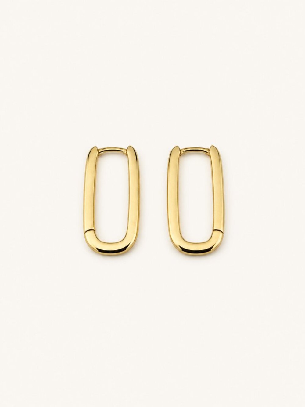 Quince Gold Vermeil U Hoops